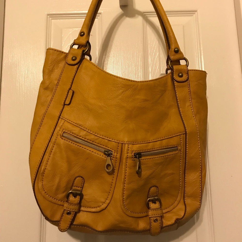 Mustard Yellow Relic Handbag